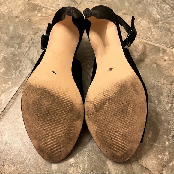 Alfani Emerrie Suede Black Heels - Picture 10 of 13